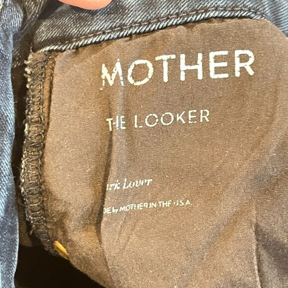 MOTHER Jeans The Looker Dark Lover Mid Rise Size 29 Skinny High Rise - Picture 9 of 10